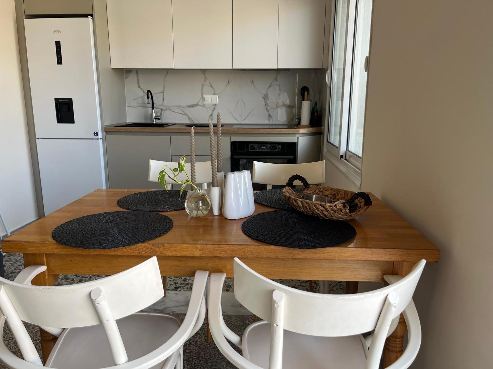 Mz Apartment Néa Péramos Bagian luar foto