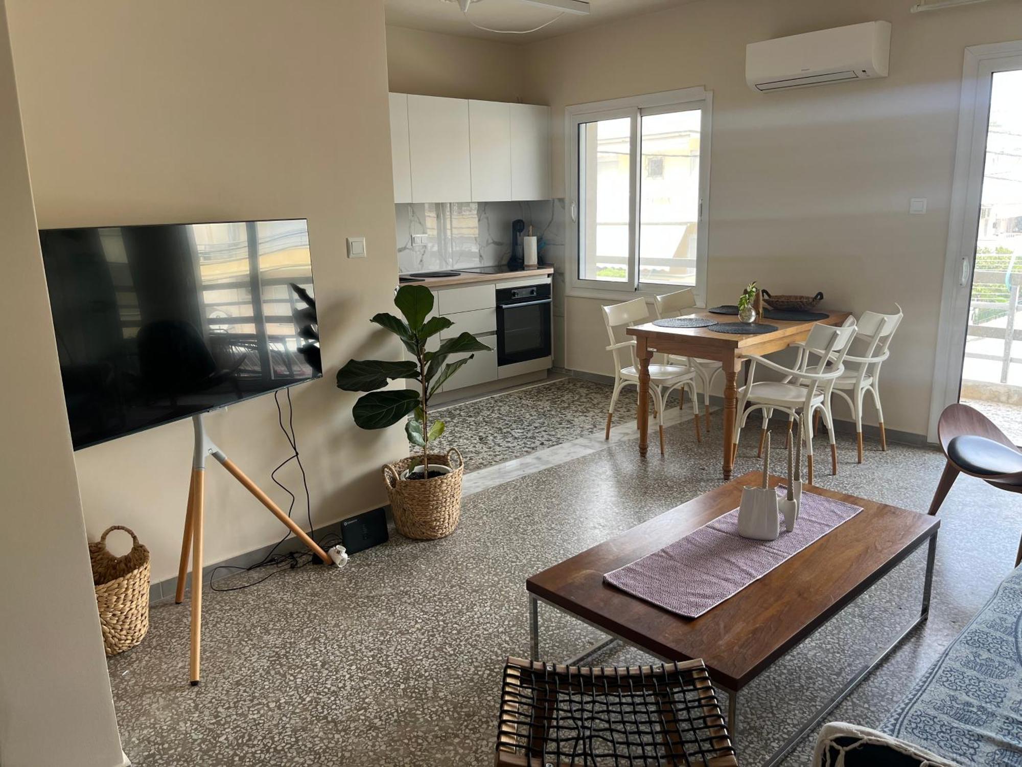 Mz Apartment Néa Péramos Bagian luar foto